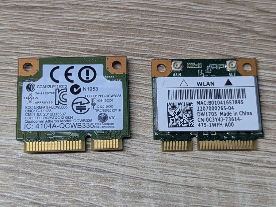 Б/В Wi-fi модуль Qualcomm Atheros QCWB335,DW1705 [ProductHub SKU QCWB335]
