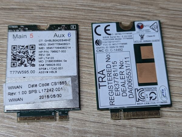 Б/В Модем HP LT4120 WWAN 4G LTE