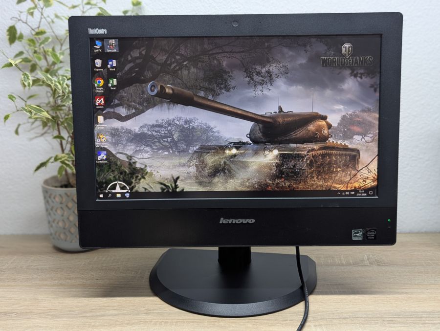 Б/В Моноблок Lenovo ThinkCentre M73z:20 дюйм,Celeron G1820, 8 GB DDR4, Intel HD Graphics, SSD 128Gb