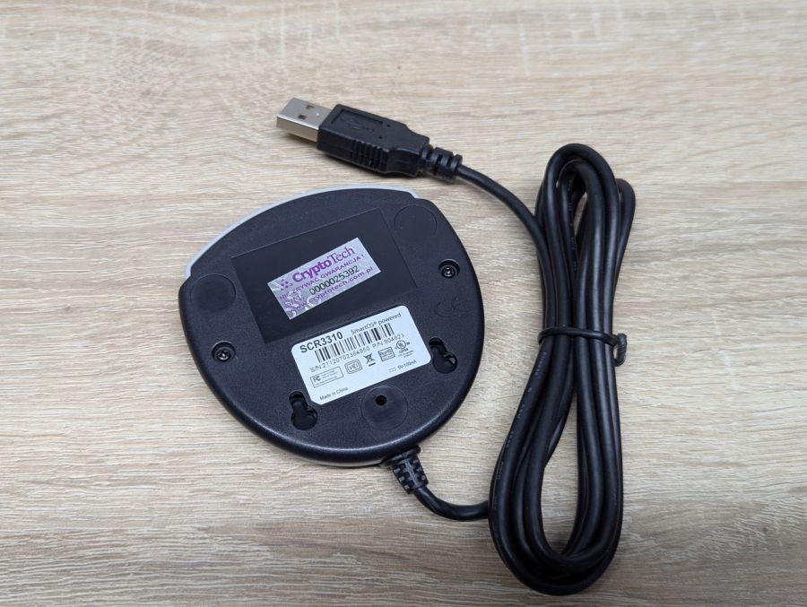 Б/В USB-зчитувач смарт-карт SCR3310