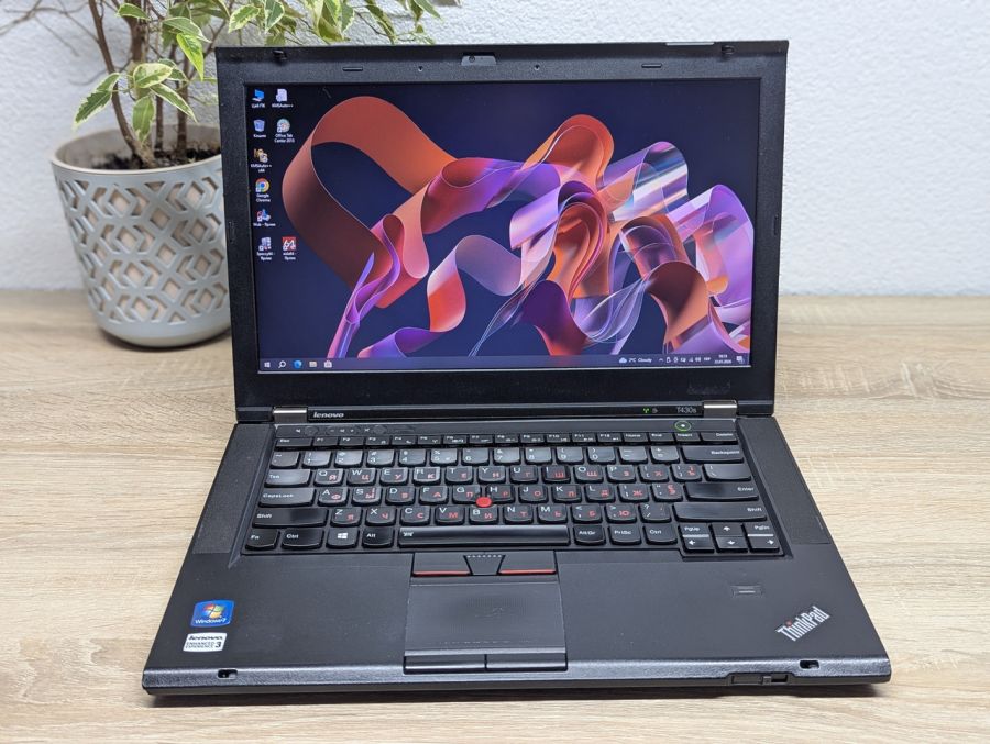 Ноутбук Б/В Lenovo T430S, Intel Core i7-3520M, DDR3 8 GB, SSD 128GB, NVIDIA NVS 5200M 1Gb, 14"