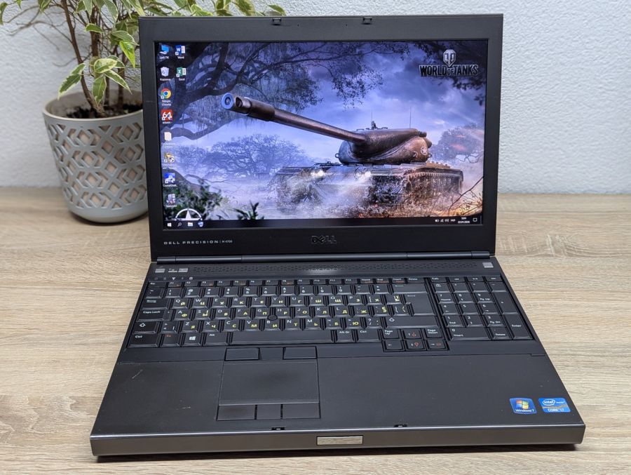 Ноутбук Б/В Dell Precision M4700, Intel Core i7-3740QM, DDR3 16 GB, SSD 256GB, 15.6" Full HD