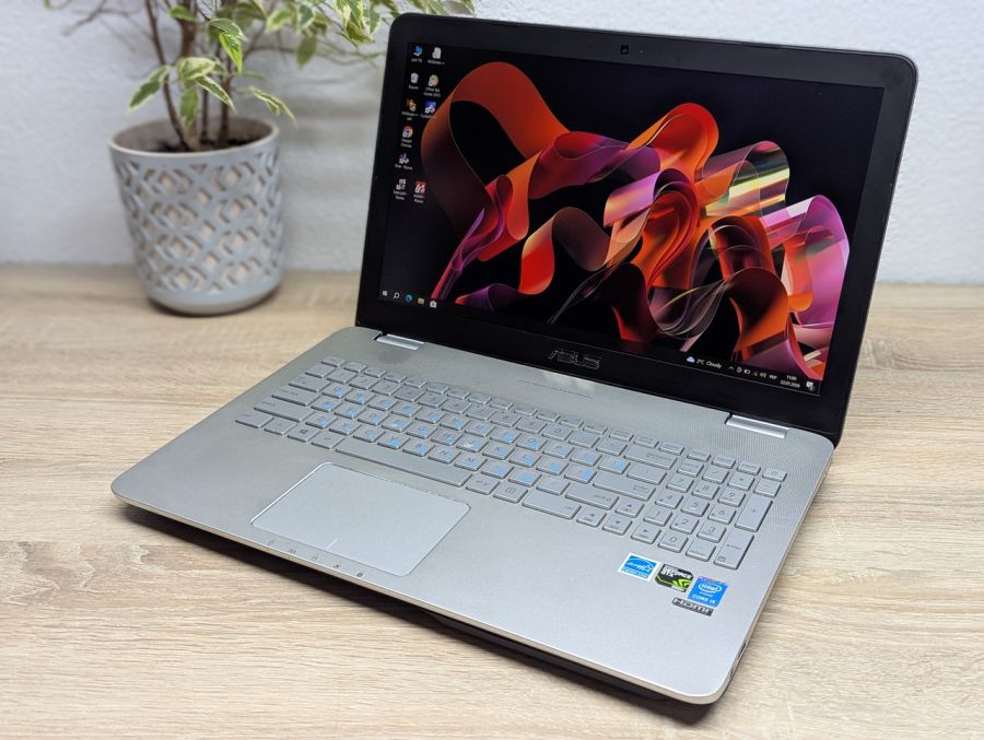 Ноутбук Б/В ASUS N551J, Intel Core i5-4200H, DDR3 16 GB, SSD 256GB, GTX 950M 2Gb, 15.6" Full HD