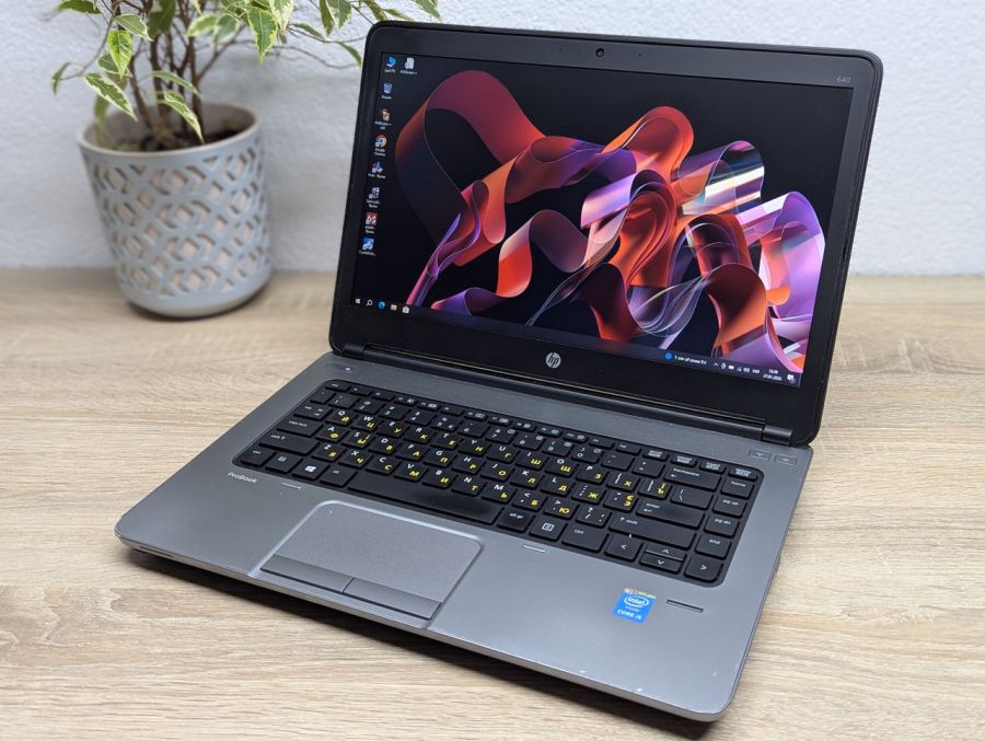 Уцінка! Ноутбук Б/В HP ProBook 640 G1, Intel Core i5-4210M, DDR3 8 GB, SSD 128GB, 14" HD