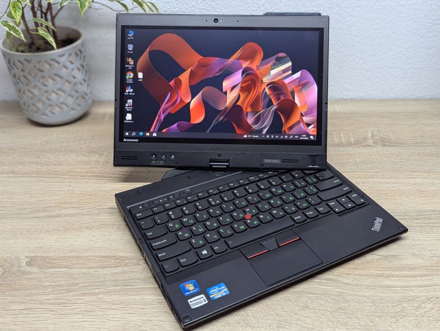 Ноутбук Б/В Lenovo X230 Tablet, Intel Core i5-3320M, DDR3 8 GB, SSD 128GB, 12.5" Сенсор