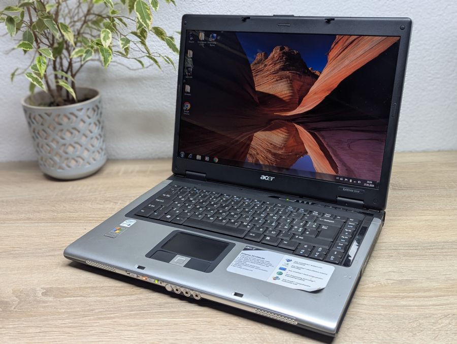 Уцінка! Ноутбук Б/В Acer Extensa 5510, Intel Core 2 Duo T5500, DDR2 4 GB, SSD 128GB, Intel Mobile 945 Express Chipset Family, 15.6"