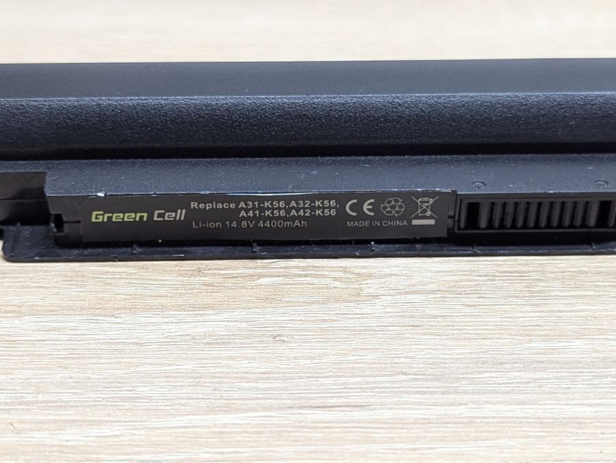 Б/В Акумуляторна батарея Green Cell A31-K56,A32-K56,A41-K56