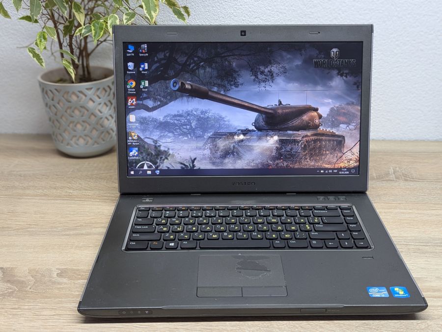Уцінка! Ноутбук Б/В Dell Vostro 3560, Intel Core i3-3120M, DDR3 8 GB, SSD 128GB, 15.6" HD