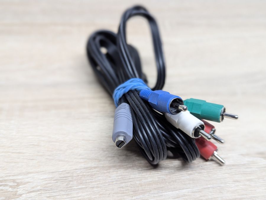 Б/В Кабель мультимедійний 10pin - 5x RCA (VMC-50FS) компонентний, для відеокамери Sony