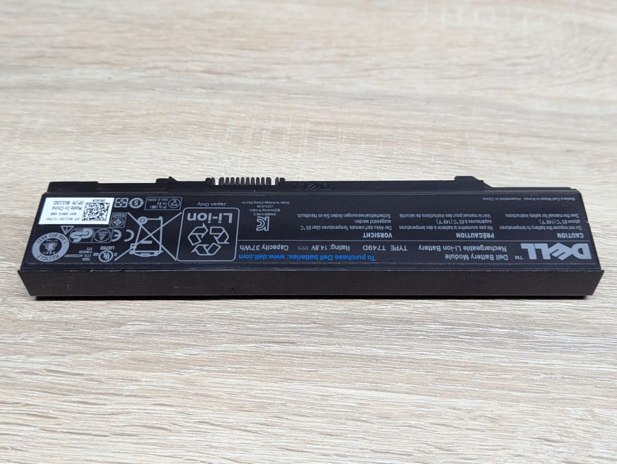 Б/В Оригінальна акумуляторна батарея Dell T749D E5400 [ProductHub SKU T749D-37]