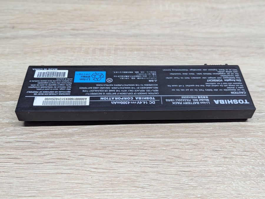 Б/В Акумуляторна батарея Toshiba PA3420U-1BRS (PABAS059) [ProductHub SKU PA3420U]