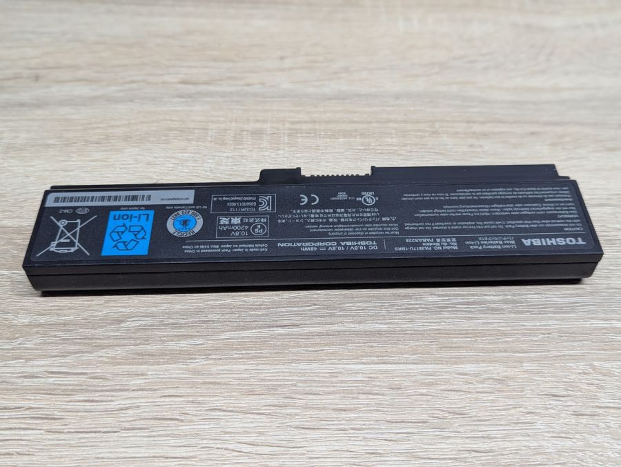 Б/В Акумуляторна батарея Toshiba PA3817U-1BRS [ProductHub SKU PA3817U]