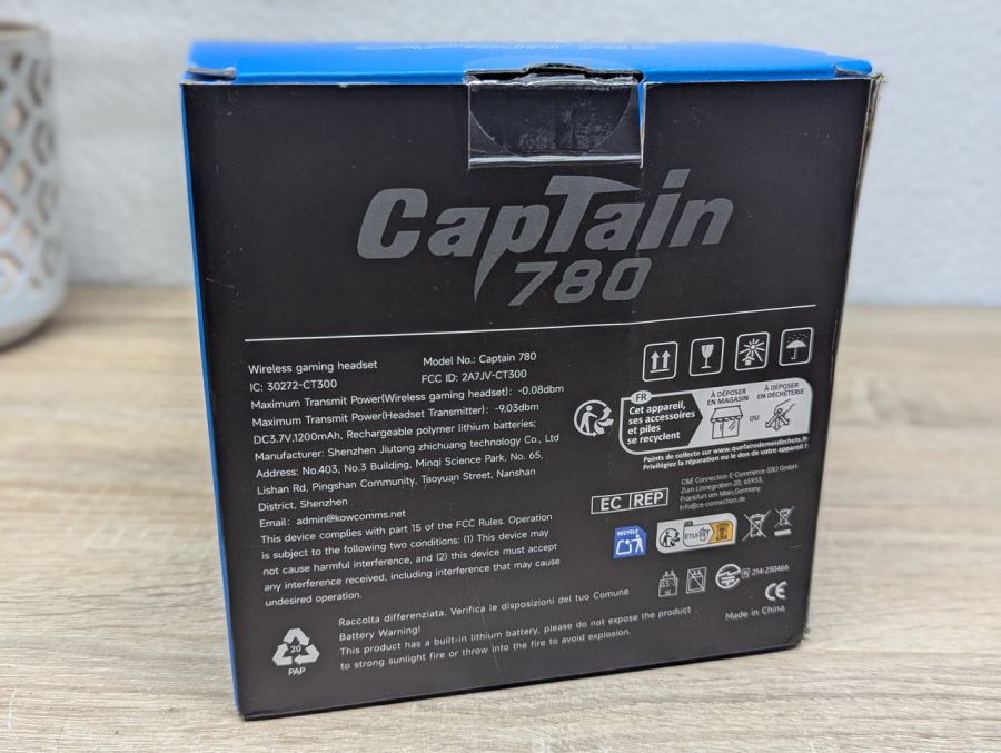 Новий Iгрова гарнітура Gvyugke Captain 780