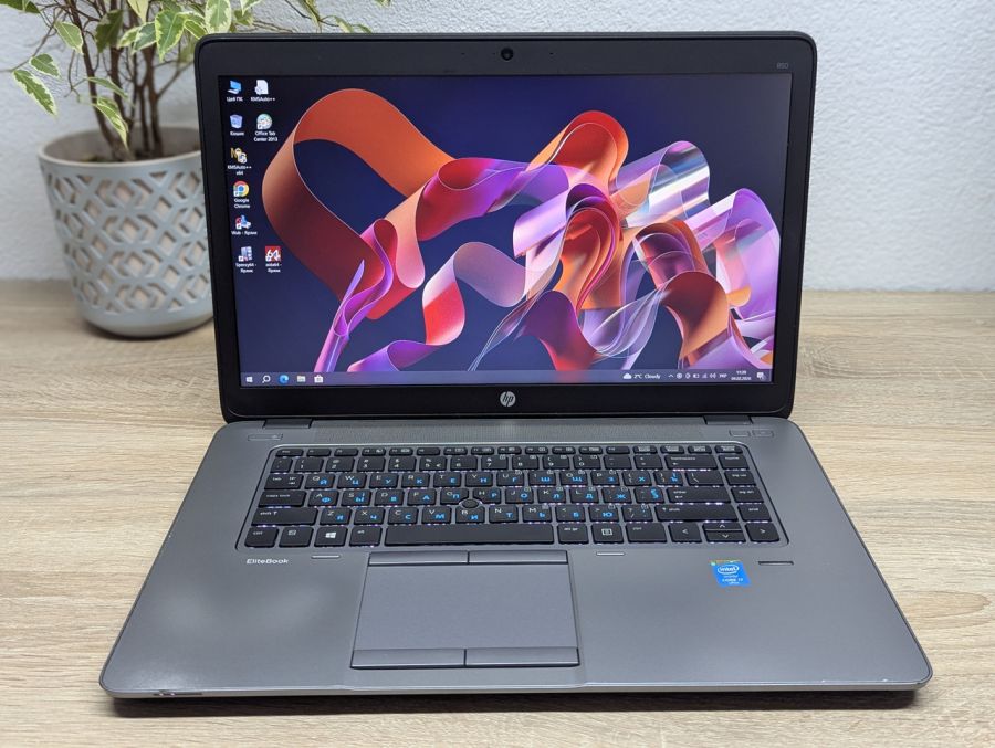 Ноутбук Б/В HP EliteBook 850 G2, Intel Core i7-5600U, DDR3 8 GB, SSD 128GB, AMD Radeon R7 M260 1Gb, 15.6" Full HD [ProductHub SKU HP744]