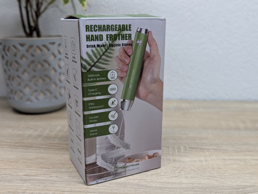 Новий Акумуляторний ручний спінювач Maestri House MMF-BX07