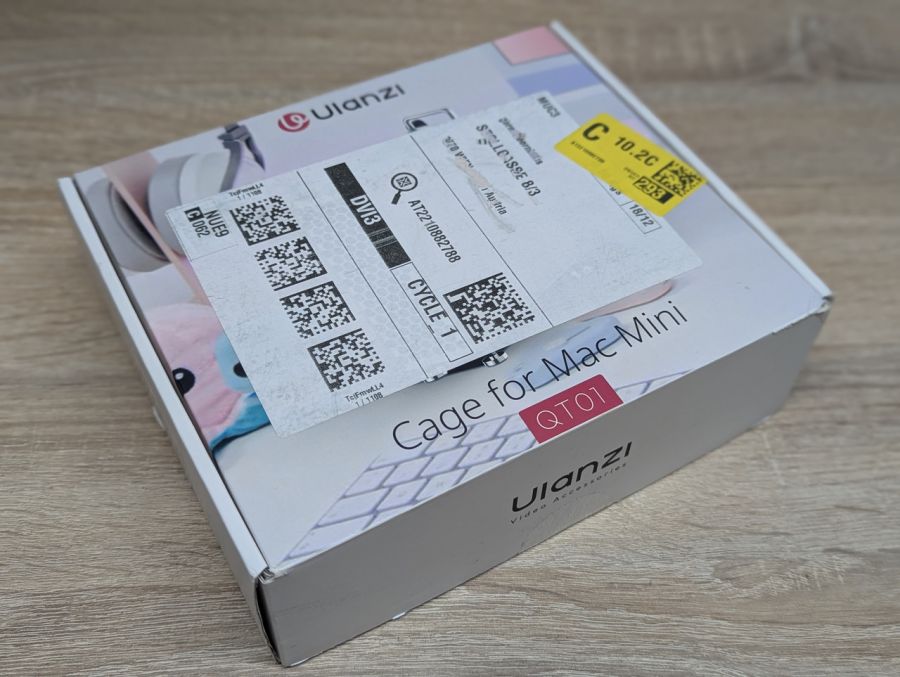 Новий Алюмінієвий корпус Ulanzi QT01 для комп'ютера Mac mini
