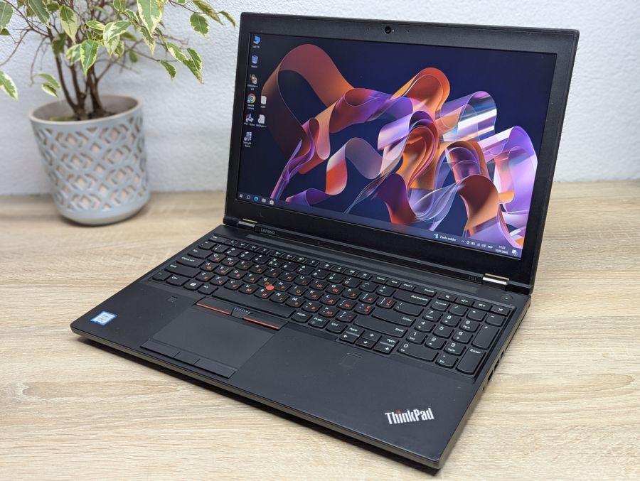 Ноутбук Б/В Lenovo ThinkPad P51, Intel Core i7-7700HQ, DDR4 16 GB, SSD 256GB + SSD 128GB, NVIDIA Quadro M1200 4Gb, 15.6" Full HD