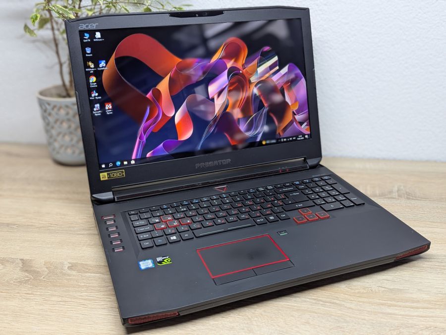 Ноутбук Б/В Acer Predator G9-793, Intel Core i7-6700HQ, DDR4 32 GB, SSD 128GB + HDD 1TB, NVIDIA GeForce GTX 1070 8Gb, 17.3"