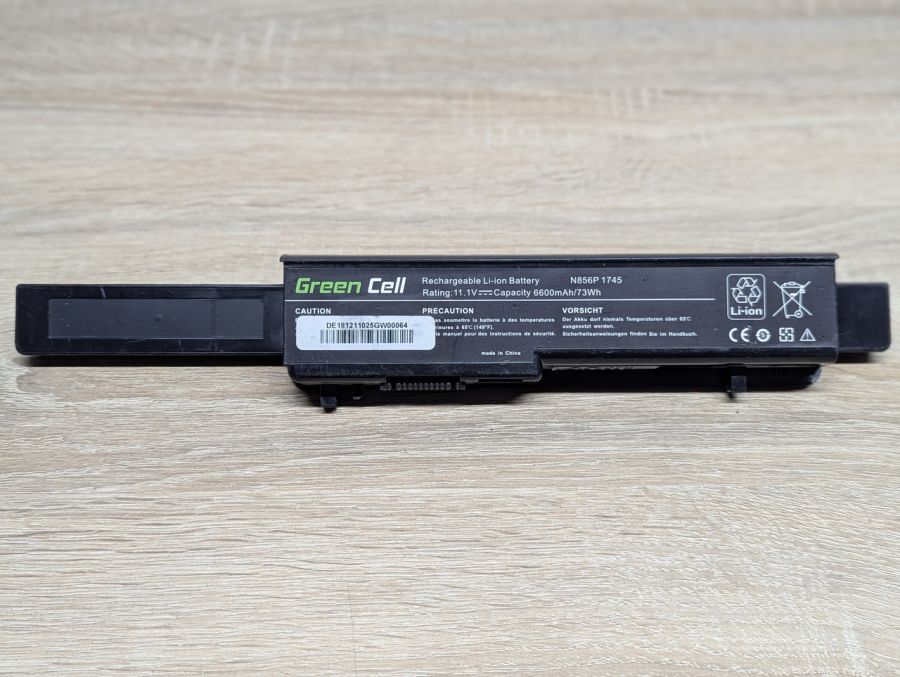 Б/В Акумуляторна батарея Green Cell N856P 1745