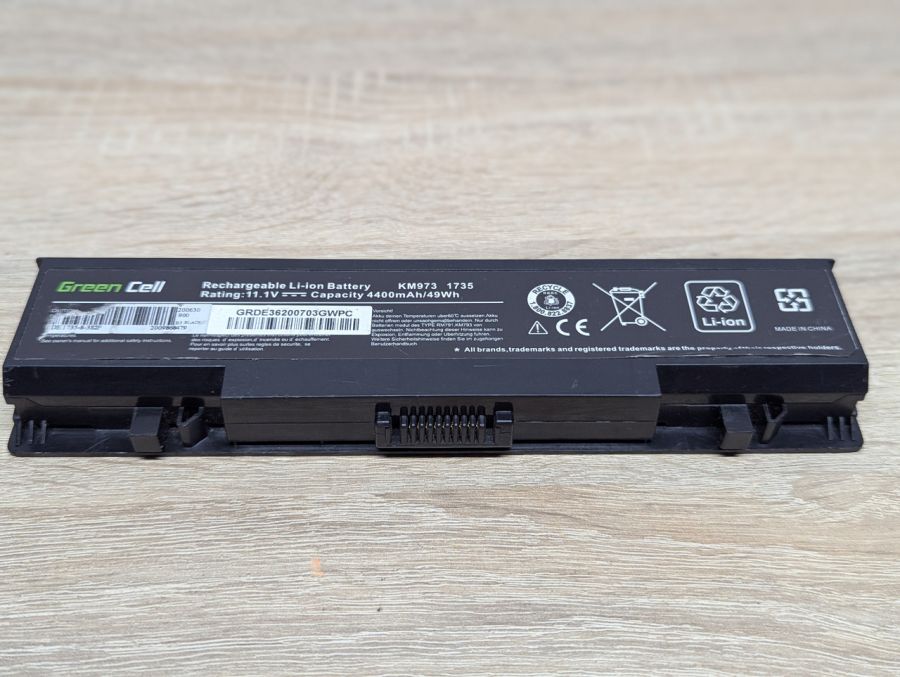 Б/В Акумуляторна батарея Green Cell KM973