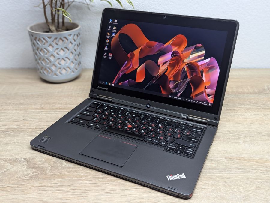Ноутбук Б/В Lenovo Yoga S1, Intel Core i7-4510U, DDR3 8 GB, SSD 128GB, 14" Full HD Сенсор