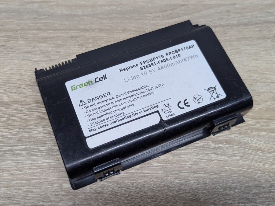 Б/В Акумуляторна батарея Green Cell FPCBP176,FPCBP176AP