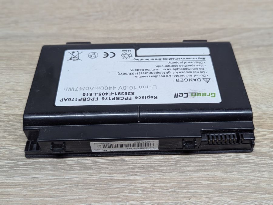 Б/В Акумуляторна батарея Green Cell FPCBP176,FPCBP176AP