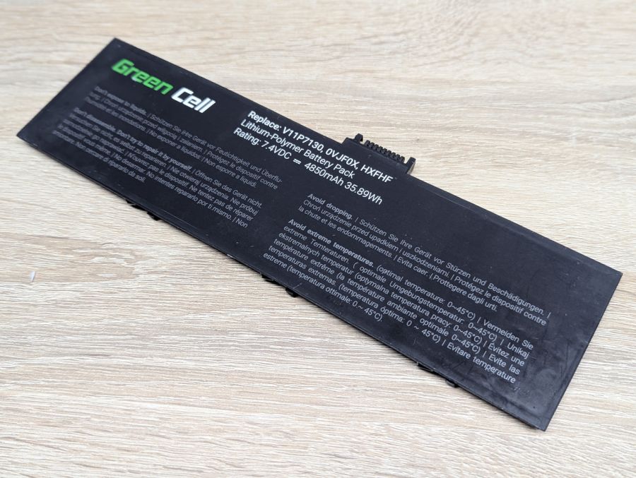 Б/В Акумуляторна батарея Green Cell V11P7130,0VJF0X,HXFHF