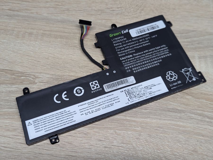 Б/В Акумуляторна батарея Green Cell L17M3PG2