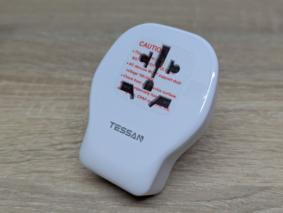 Новий Дорожній адаптер TESSAN 839DQUS [ProductHub SKU 839DQUS(2)]