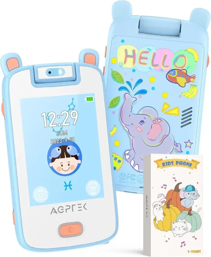 Новий Дитячий іграшковий телефон AGPTEC CT-P13A [ProductHub SKU CT-P13A(2)]