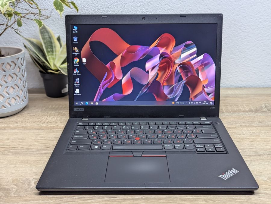 Уцінка! Ноутбук Б/В Lenovo ThinkPad L480, Intel Core i5-8250U, DDR4 8 GB, SSD 128GB, 14" UHD