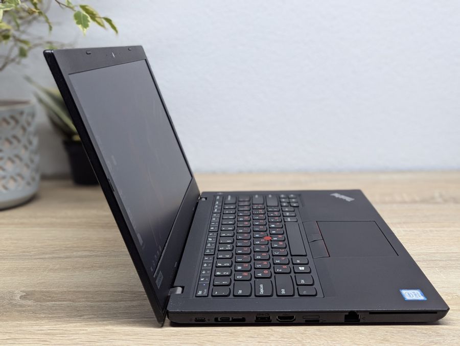 Уцінка! Ноутбук Б/В Lenovo ThinkPad L480, Intel Core i5-8250U, DDR4 8 GB, SSD 128GB, 14" UHD