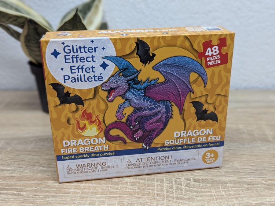 Новий Пазл дитячий QUOKKA "Dragon Fire Breath" [ProductHub SKU Dragon(5)]
