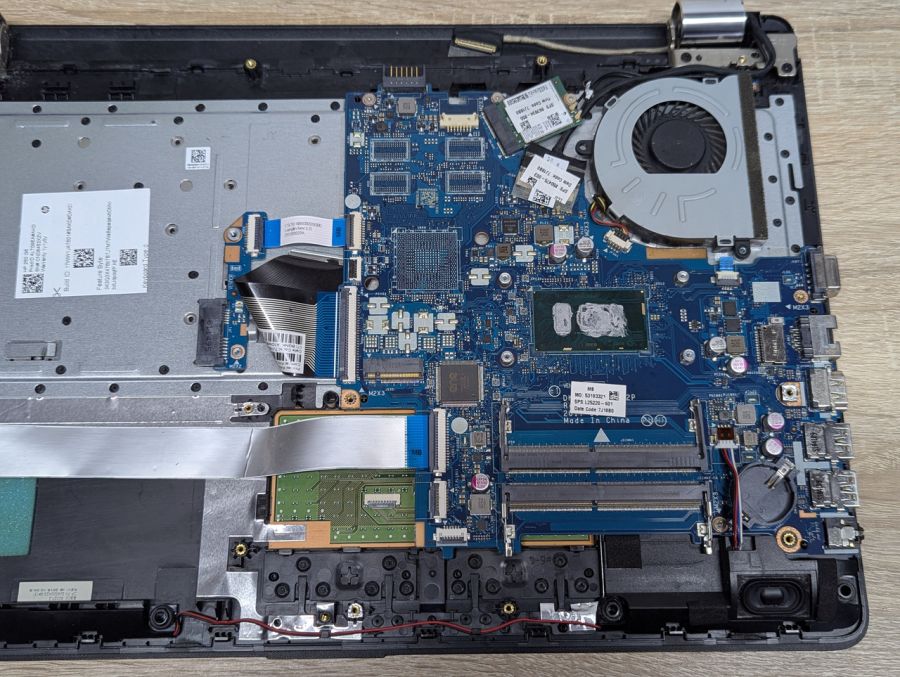 Б/В Материнська плата до ноутбуку HP 250 G6(оригінал),Intel Core i3-7Gen