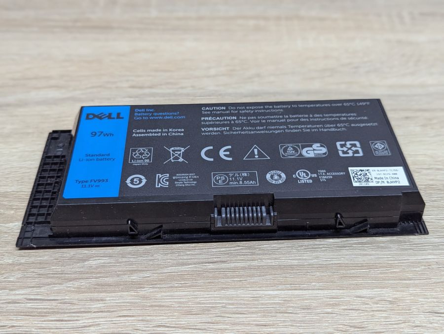 Б/В Оригінальна акумуляторна батарея Dell FV993