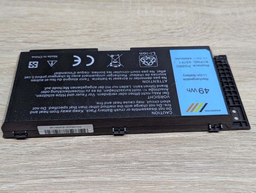 Б/В Акумуляторна батарея Enestar PG6RC,R7PND,X57F1