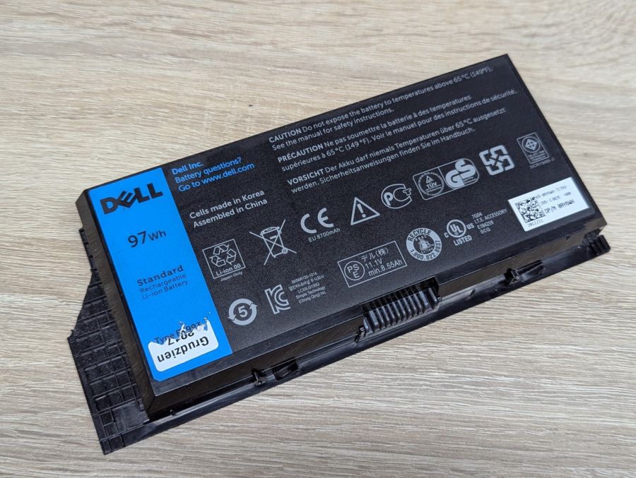 Б/В Оригінальна акумуляторна батарея Dell FV993