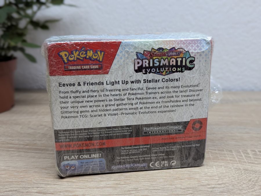 Новий Колекція карток Pokemon TCG Scarlet & Violet — Prismatic Evolutions