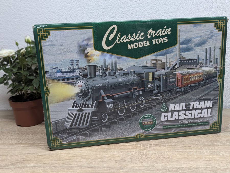 Новий Ігровий набір Classic Train Model Toys LCF-30-2