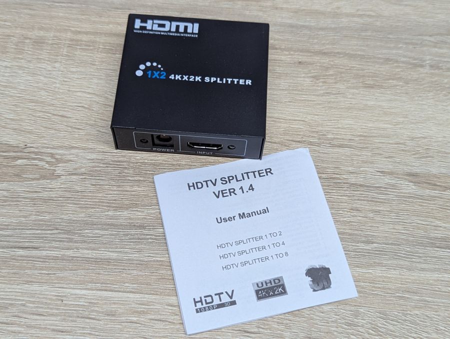 Новий HDMI-розгалужувач (спліттер) 1x2