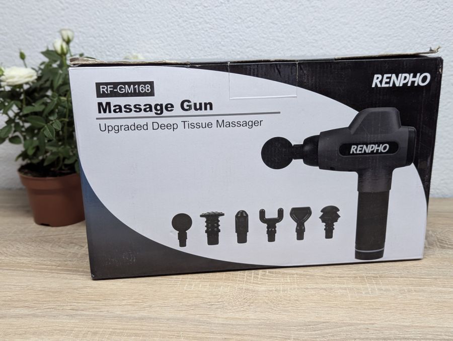 Новий Перкусійний масажер RENPHO RF-GM168