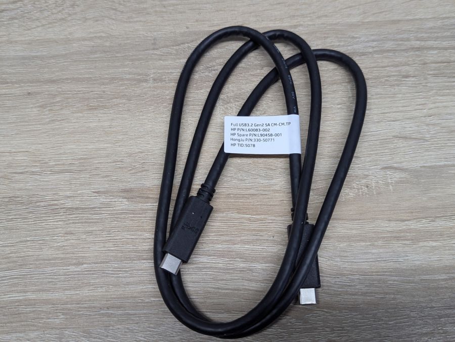 Б/В Кабель HP USB-C to USB-C