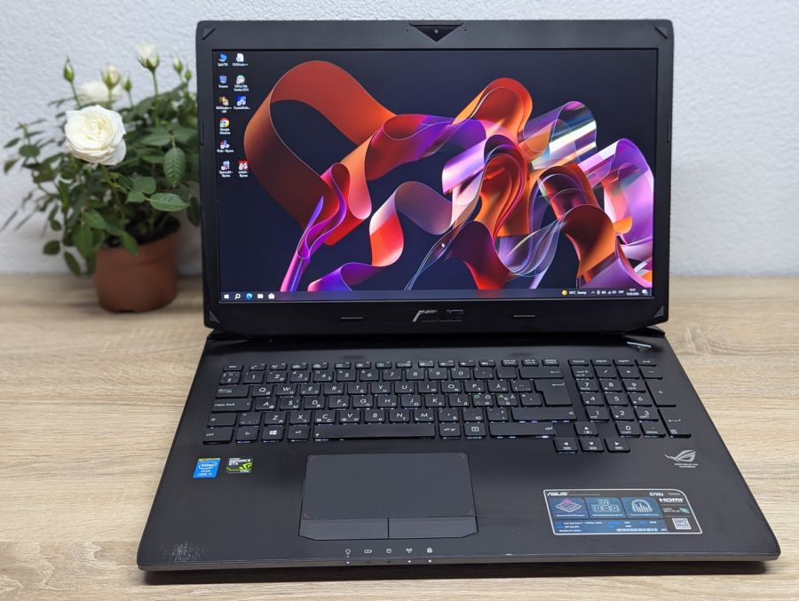 Ноутбук Б/В ASUS G750J, Intel Core i7-4700HQ, DDR3 16 GB, SSD 128GB + SSD 1TB, GTX 770M 3Gb, 17" Full HD