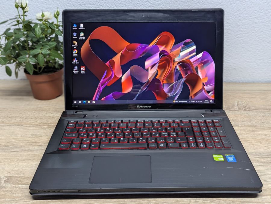 Ноутбук Б/В Lenovo IdeaPad Y510P, Intel Core i7-4700MQ, DDR3 12 GB, SSD 360GB, GeForce GT 755M 2Gb, 15" Full HD