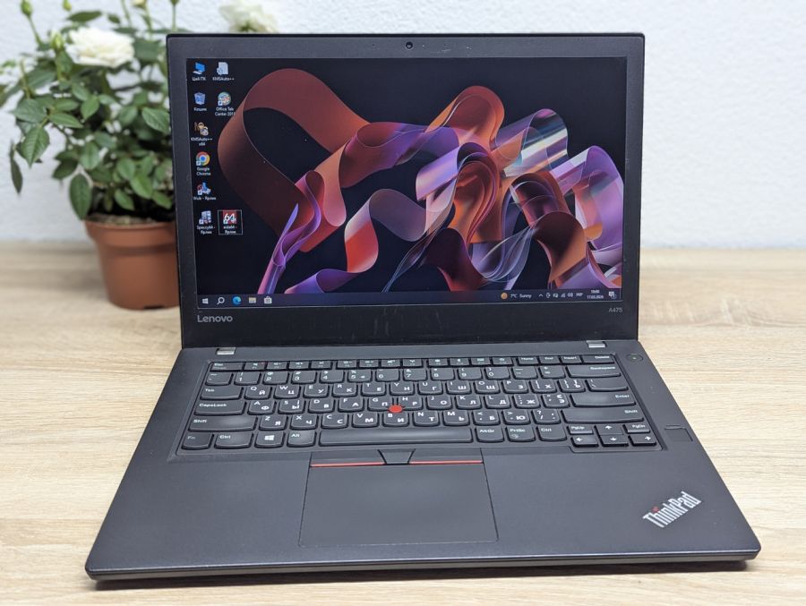 Ноутбук Б/В Lenovo A475, AMD A12-9800B, DDR4, SSD 256GB, AMD Radeon R7 Graphics 512 Gb, 14" Full HD