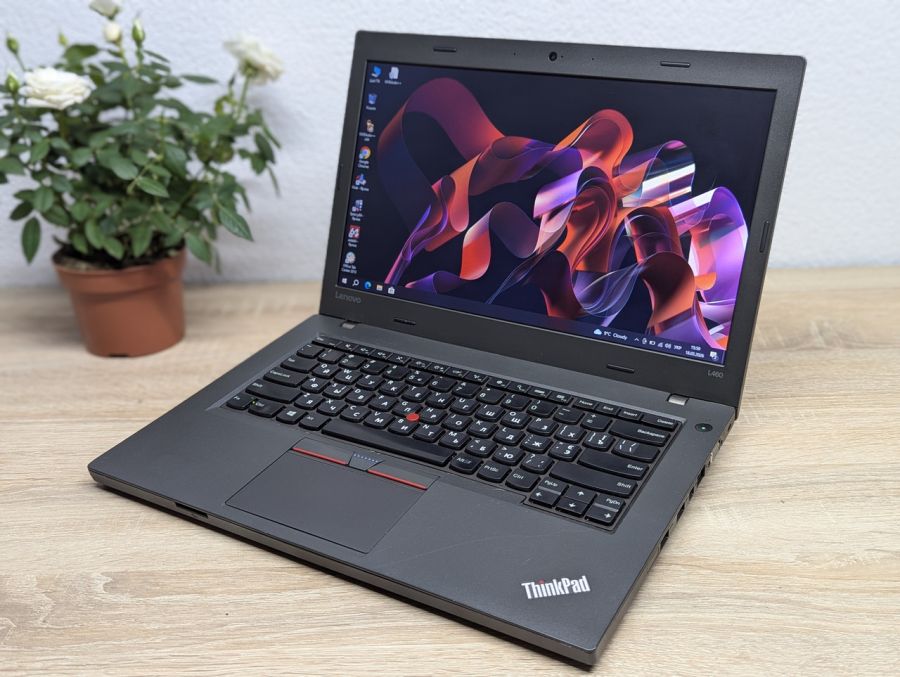 Уцінка! Ноутбук Б/В Lenovo L460, Intel Core i3-6100U, DDR3 8 GB, SSD 128GB, 14" HD