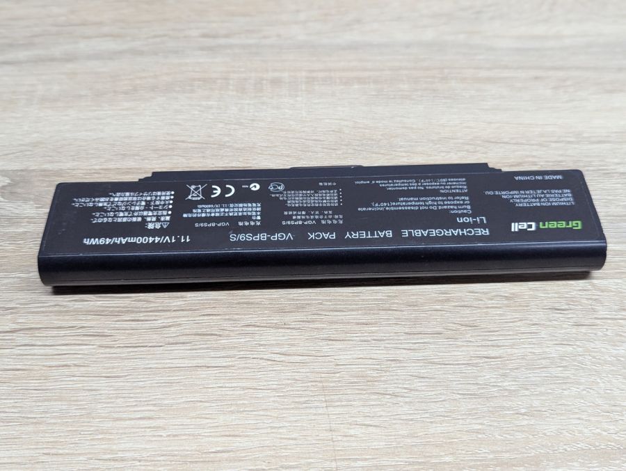 Б/В Акумуляторна батарея Green Cell VGP-BPS9\S