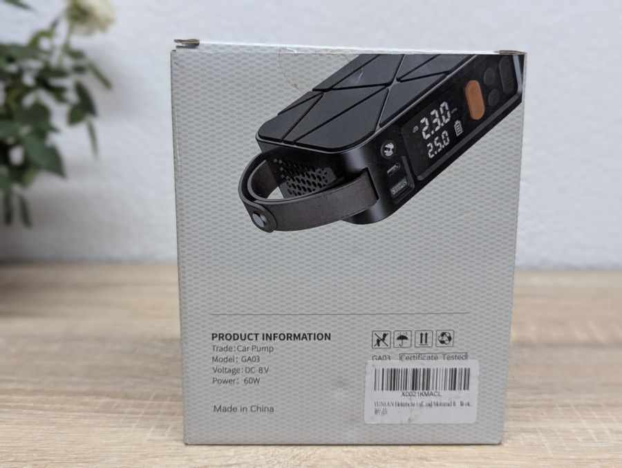 Новий Портативний електричний компресор GA03 60W