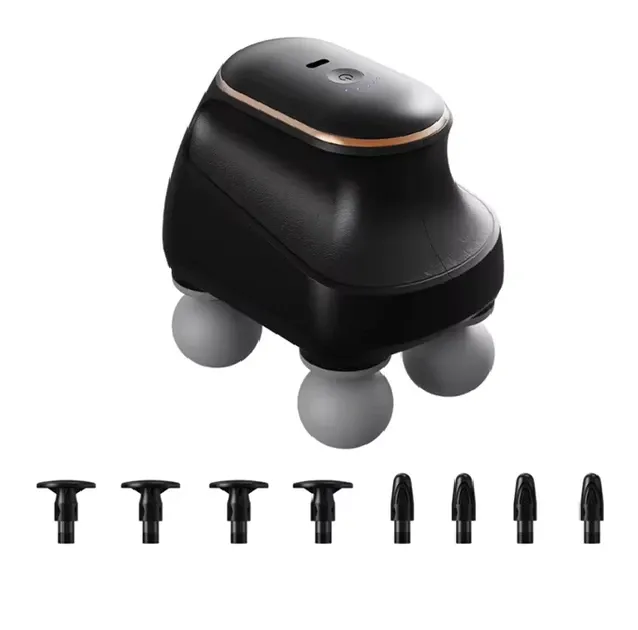 Новий Електричний вібромасажер Mini Four Head Massager